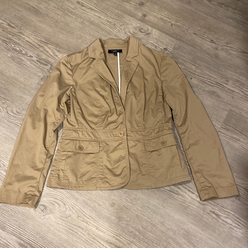 Talbots Khaki Blazer
